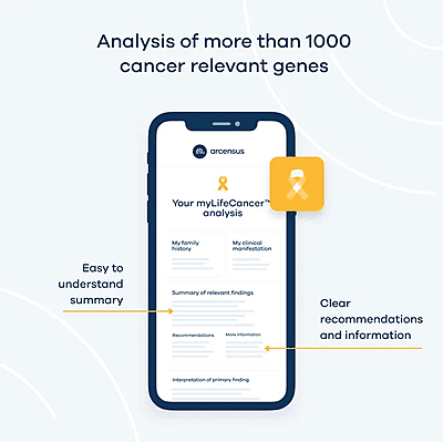 myLifeCancer™ Genomic testing to protect against cancer myLifeCancer™ Genomic testing to protect against cancer
