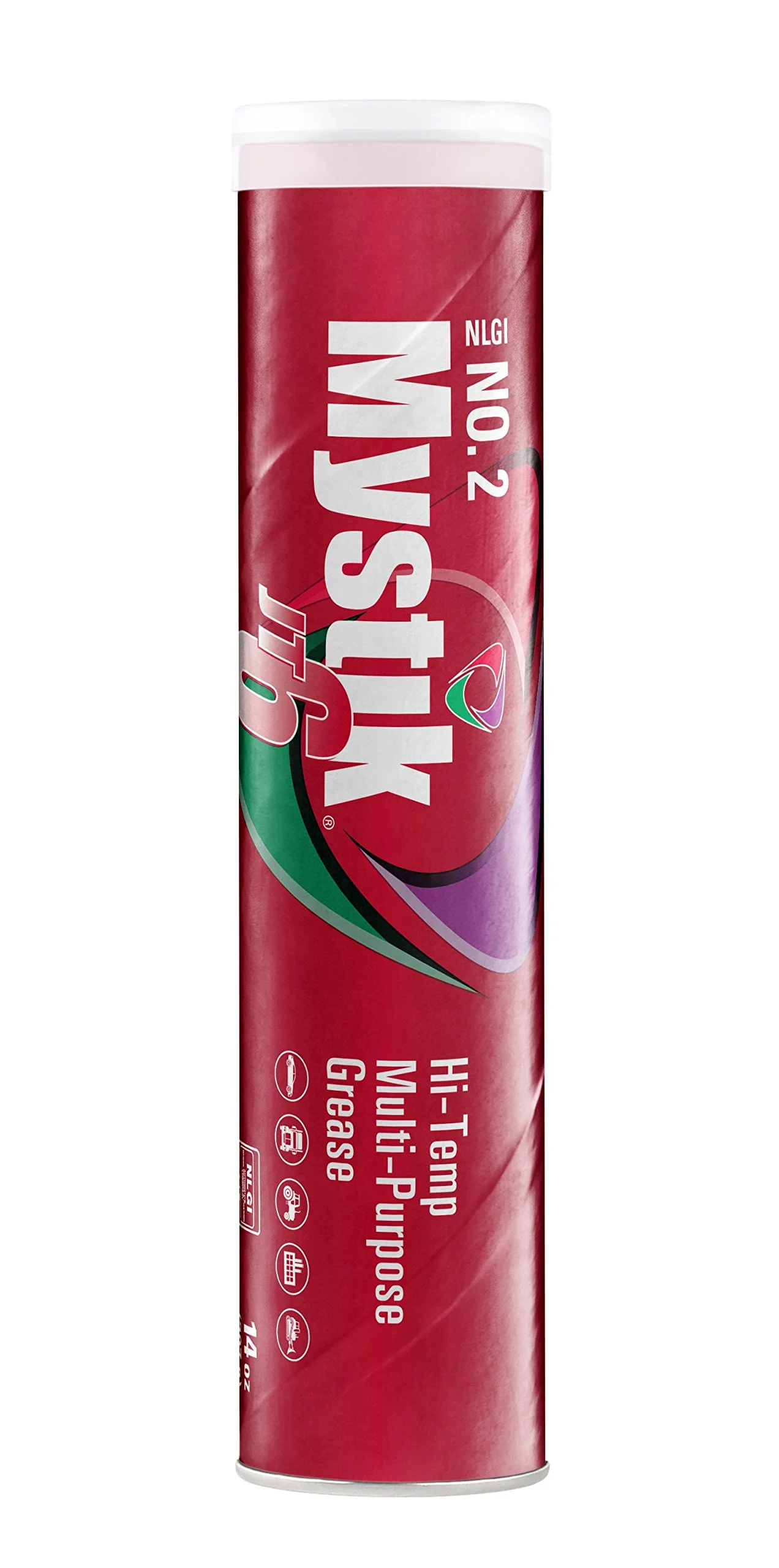 Mystik 665005002080 JT-6 Multi-Purpose Hi-Temp Grease Cartridge, 14 oz (Pack of 10) No Size Mystik 665005002032 Hi-Temp
