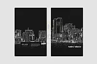 Marina Skyline Luxury Journal | Beautiful Chaos Collection