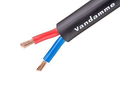 Van Damme Black Series Tour Grade 2 x 1.50mm twin-axial (164', Black) Van Damme Black Series Tour Grade 2 x 1.50mm twin-axial (164', Black)