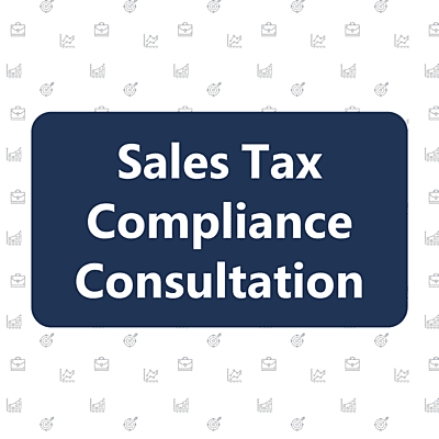 Sales Tax Compliance Consultation Sales Tax Compliance Consultation