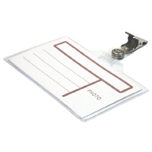 MEMORIS MF1208 - NAME BADGES WITH CLIP