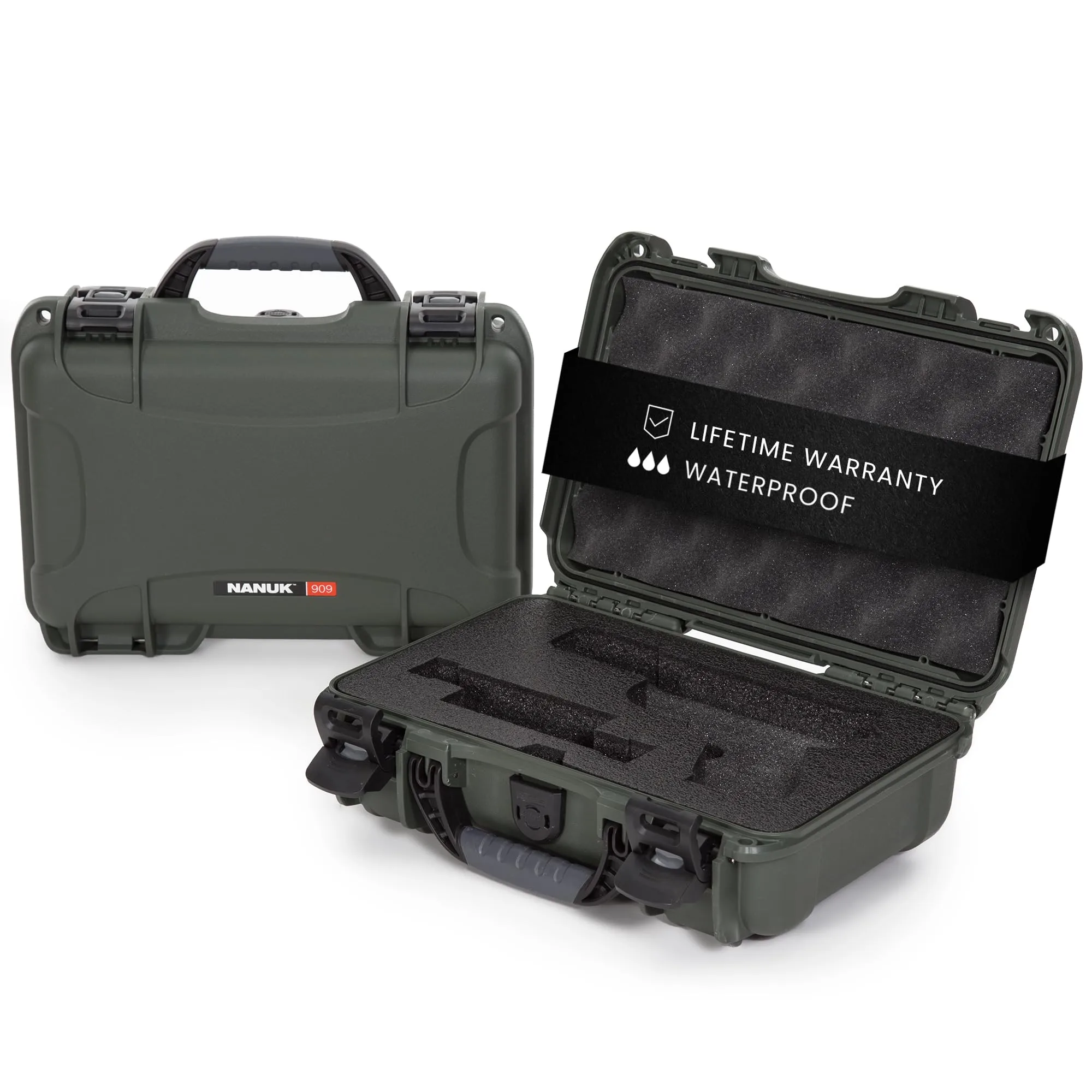 NANUK 909 Hard Case with Custom Foam Insert