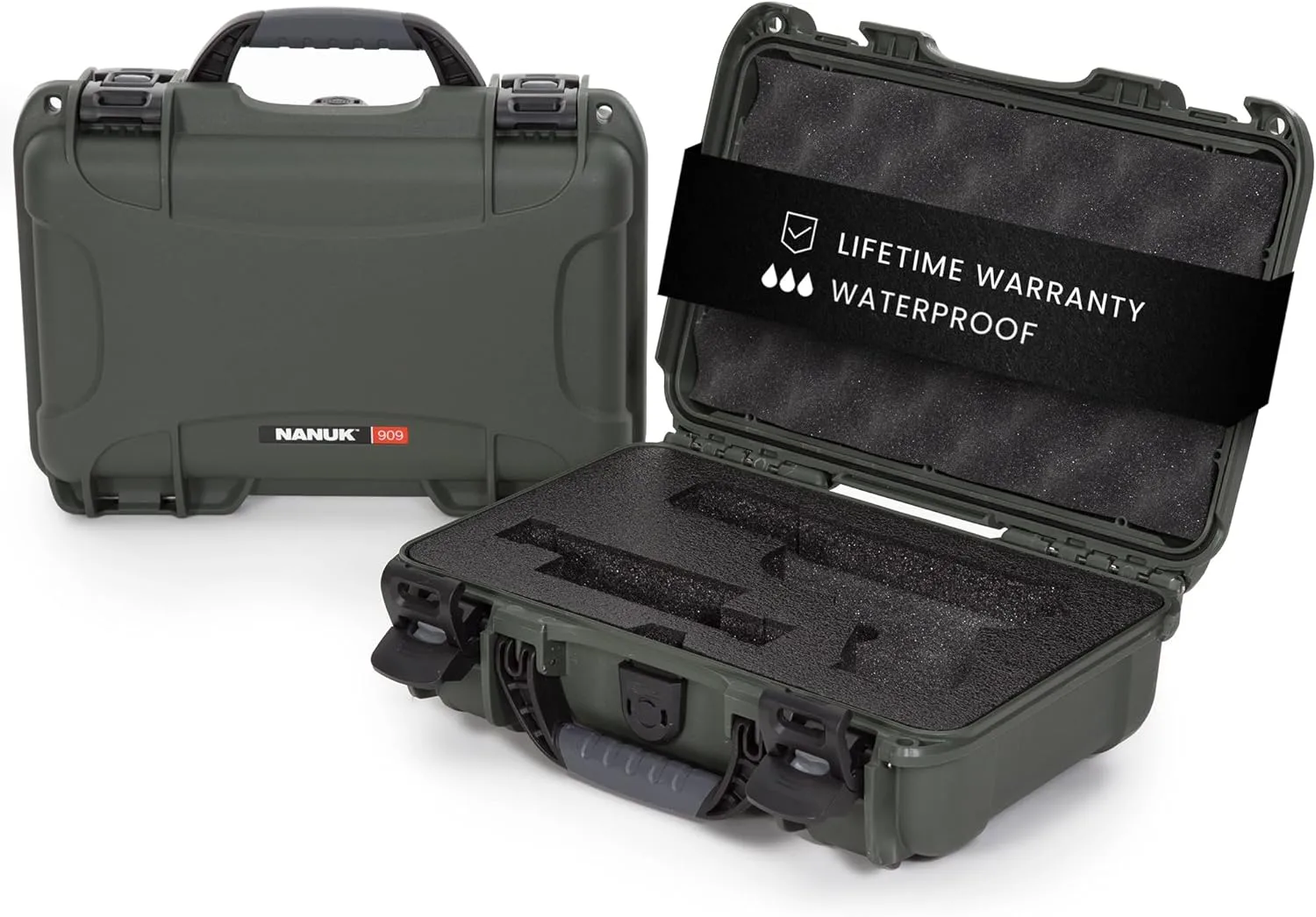 NANUK 909 Hard Case with Custom Foam Insert