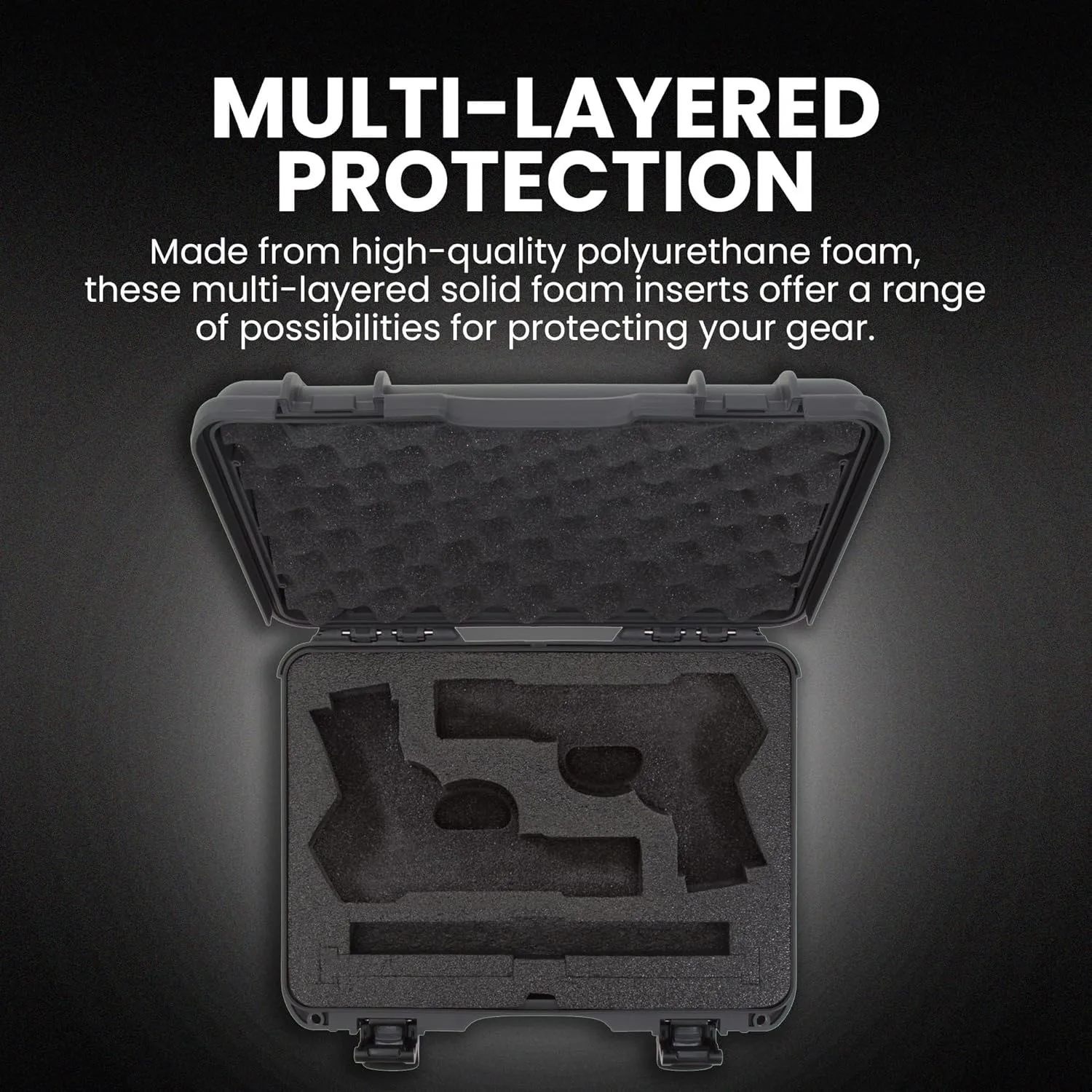 NANUK 910 Hard Case with Custom Foam Insert