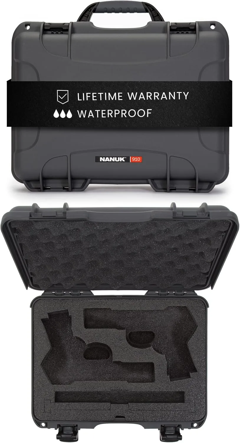 NANUK 910 Hard Case with Custom Foam Insert