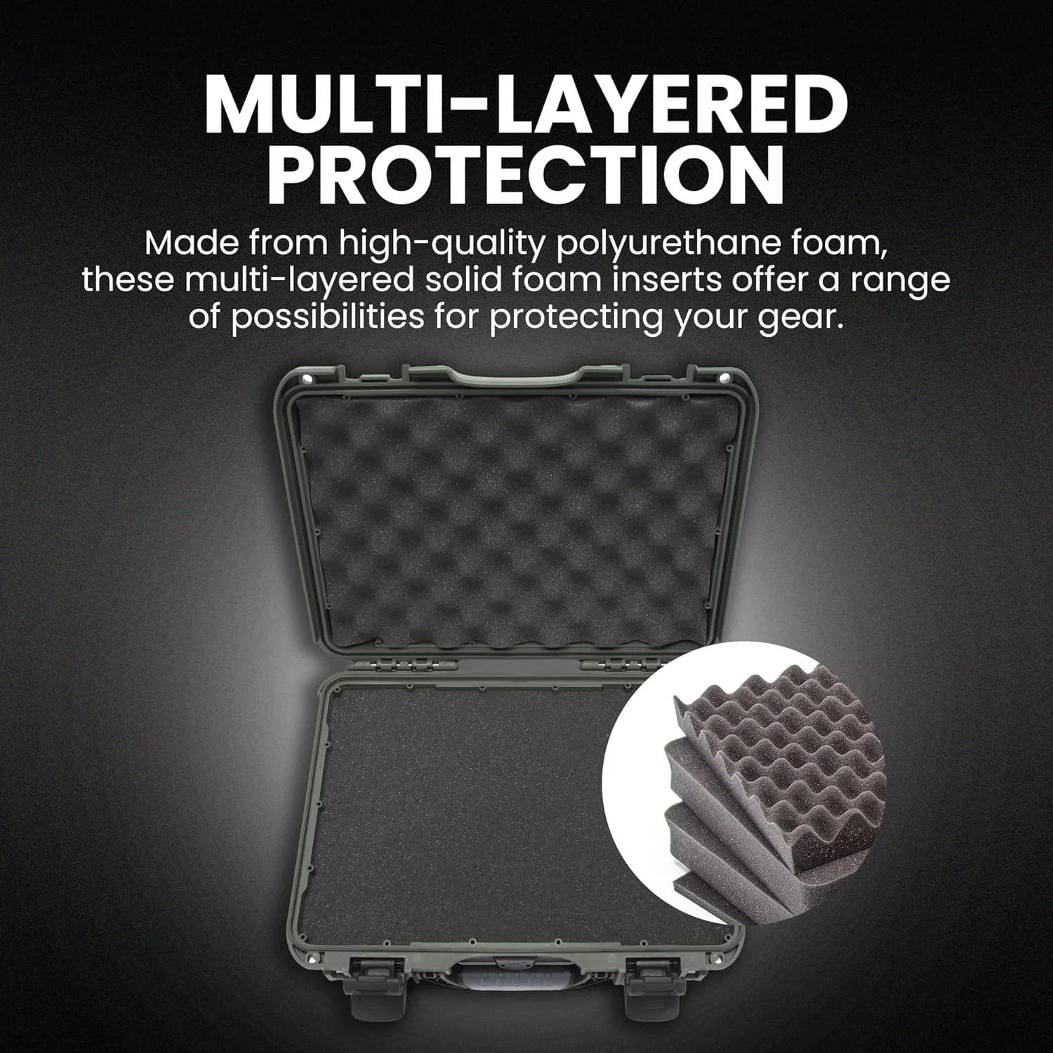 NANUK 910 Hard Case with Foam, IP67 Waterproof Hard Storage