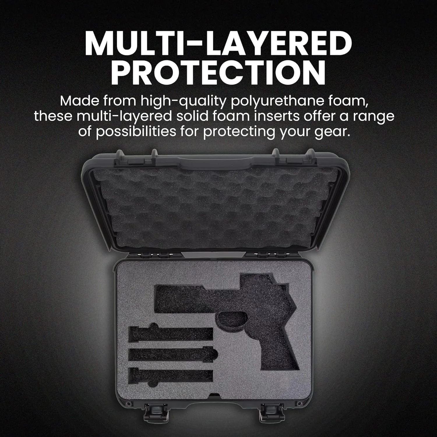 NANUK 910 Pistol Optic Ready Hard Case