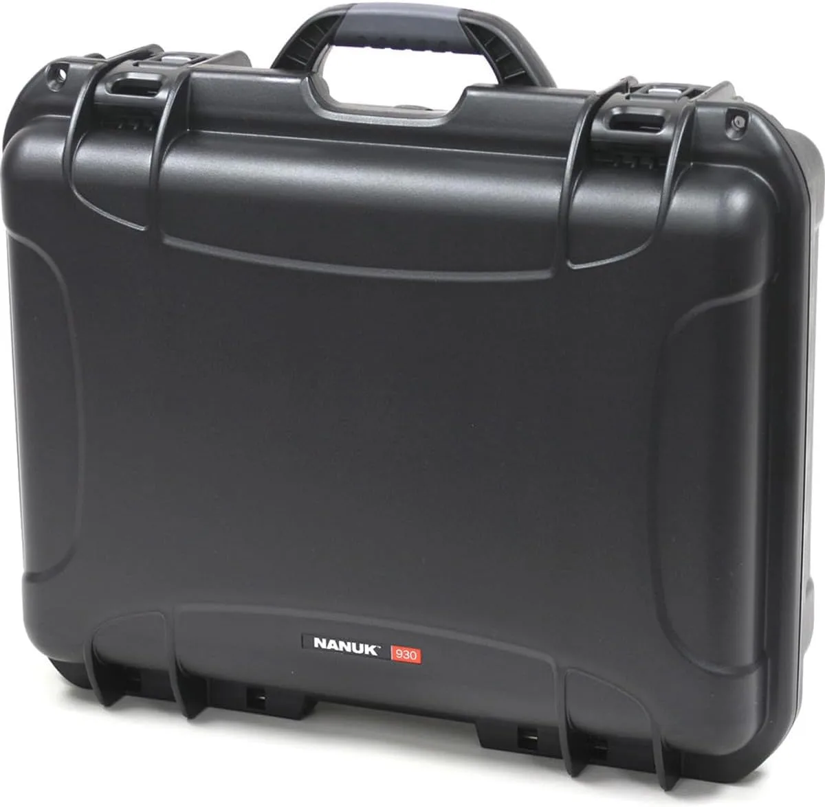 NANUK Large Series 930 Lightweight NK-7 Resin Waterproof Case with Cubed Foam, Black Black Cubed Foam