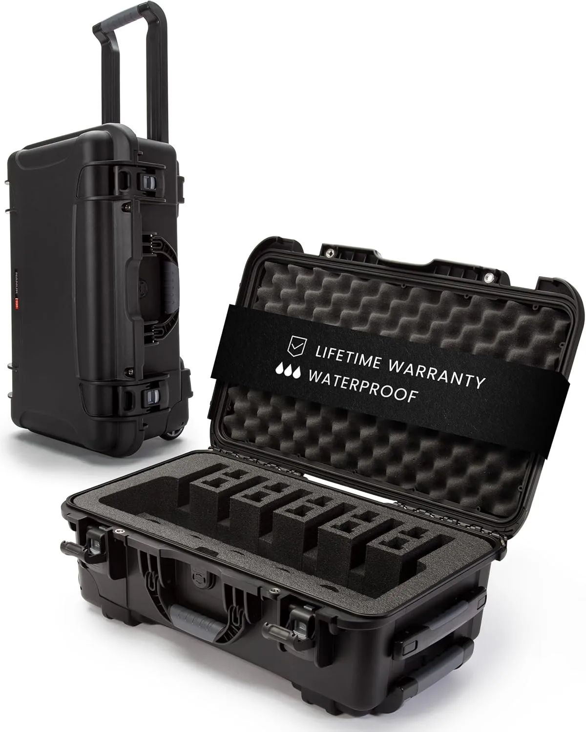 NANUK 935 Hard Case with Custom Foam Insert — Wheeled, IP67 Waterproof
