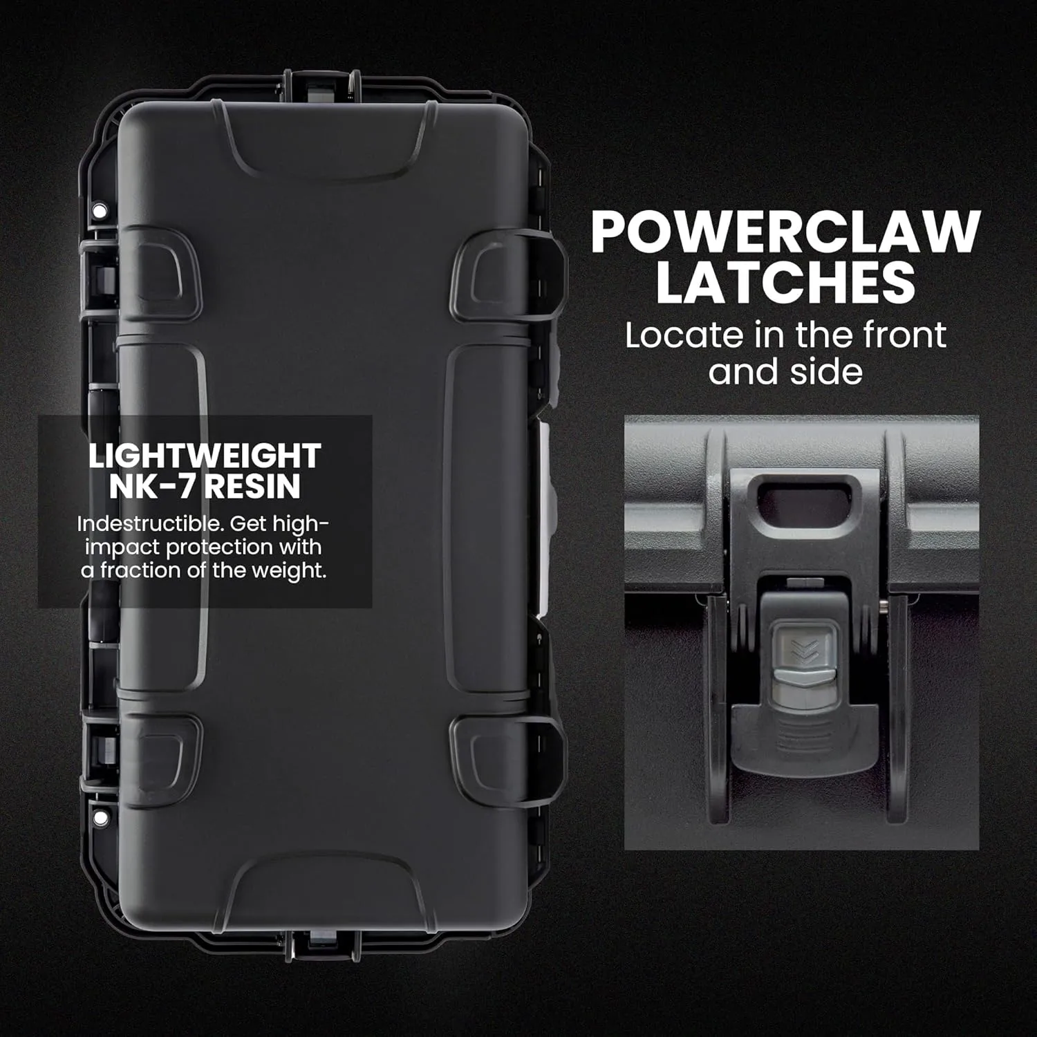 NANUK 980 Hard Case, IP67 Waterproof & Crushproof