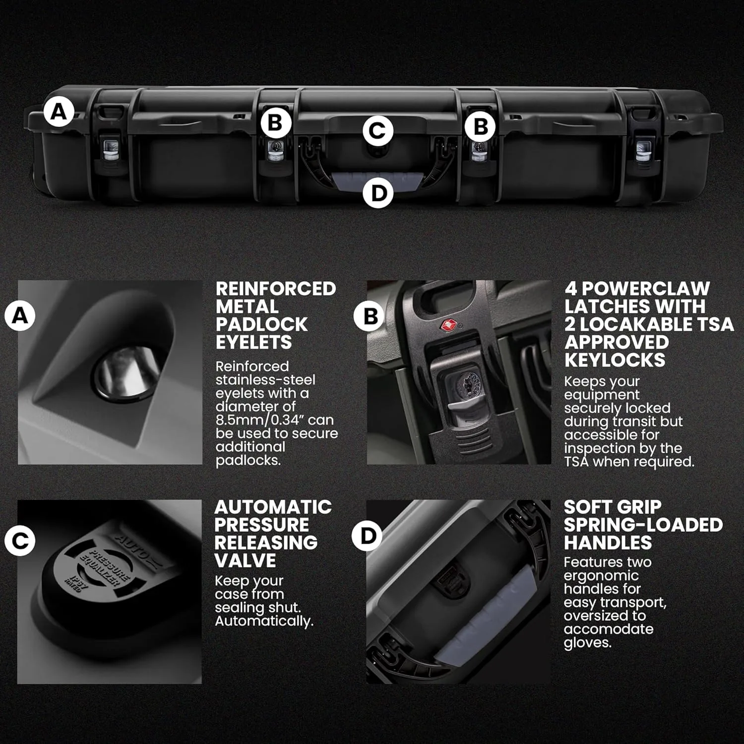 NANUK 985 Hard Case with Custom Foam Insert