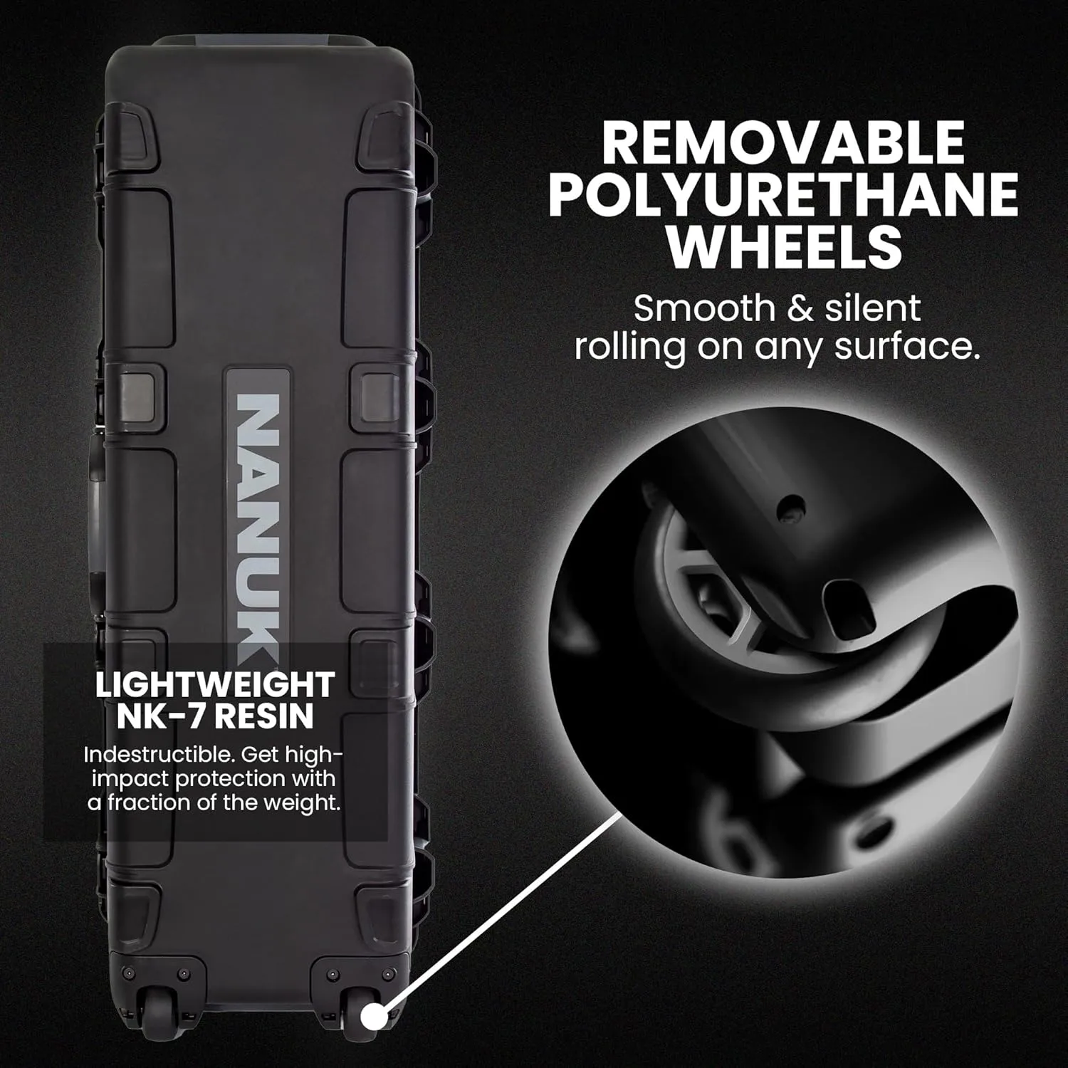 NANUK 988 Hard Case with Wheels & Customizable Foam