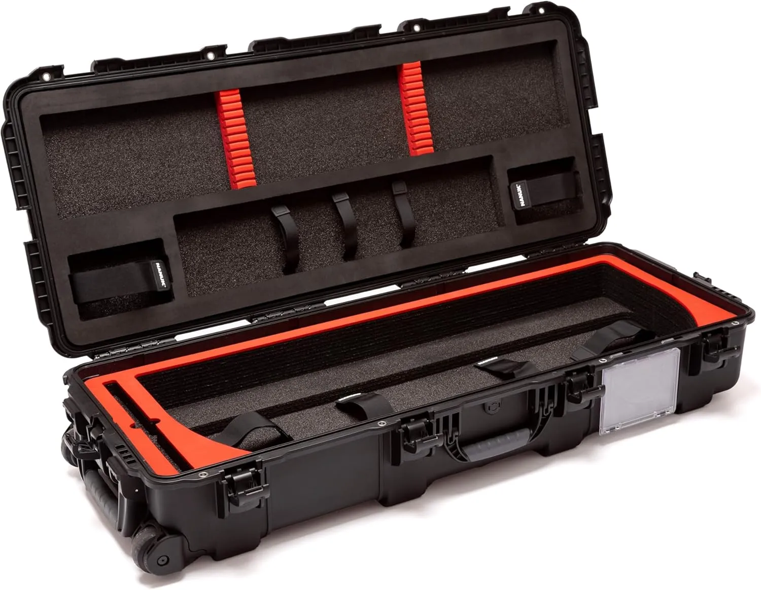 NANUK 991 Bow Case with Automatic Pressure Release Valve and PowerClaw Superior Latching System for Transporting and Storing