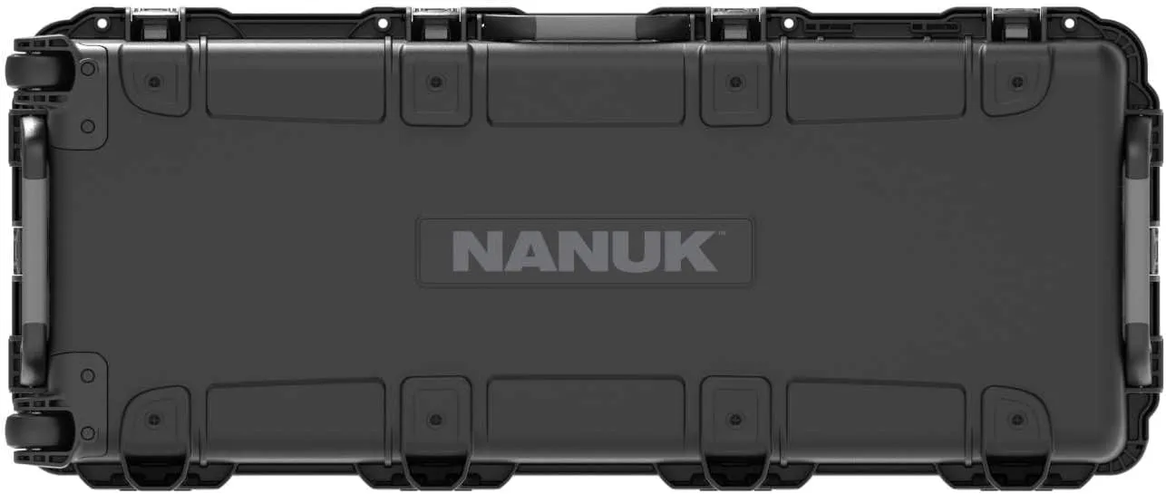 NANUK 991 Bow Case with Automatic Pressure Release Valve and PowerClaw Superior Latching System for Transporting and Storing