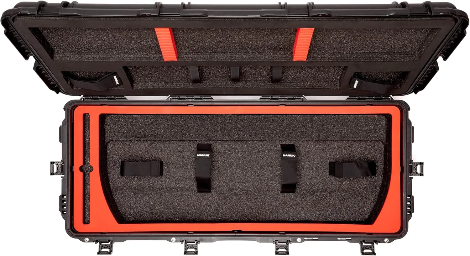 NANUK 991 Bow Case with Automatic Pressure Release Valve and PowerClaw Superior Latching System for Transporting and Storing
