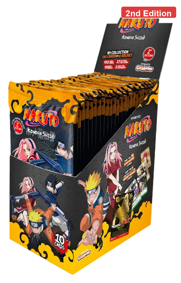 NARUTO Mythos TCG: Konoha Shidō 2nd Edition Booster Box (English)