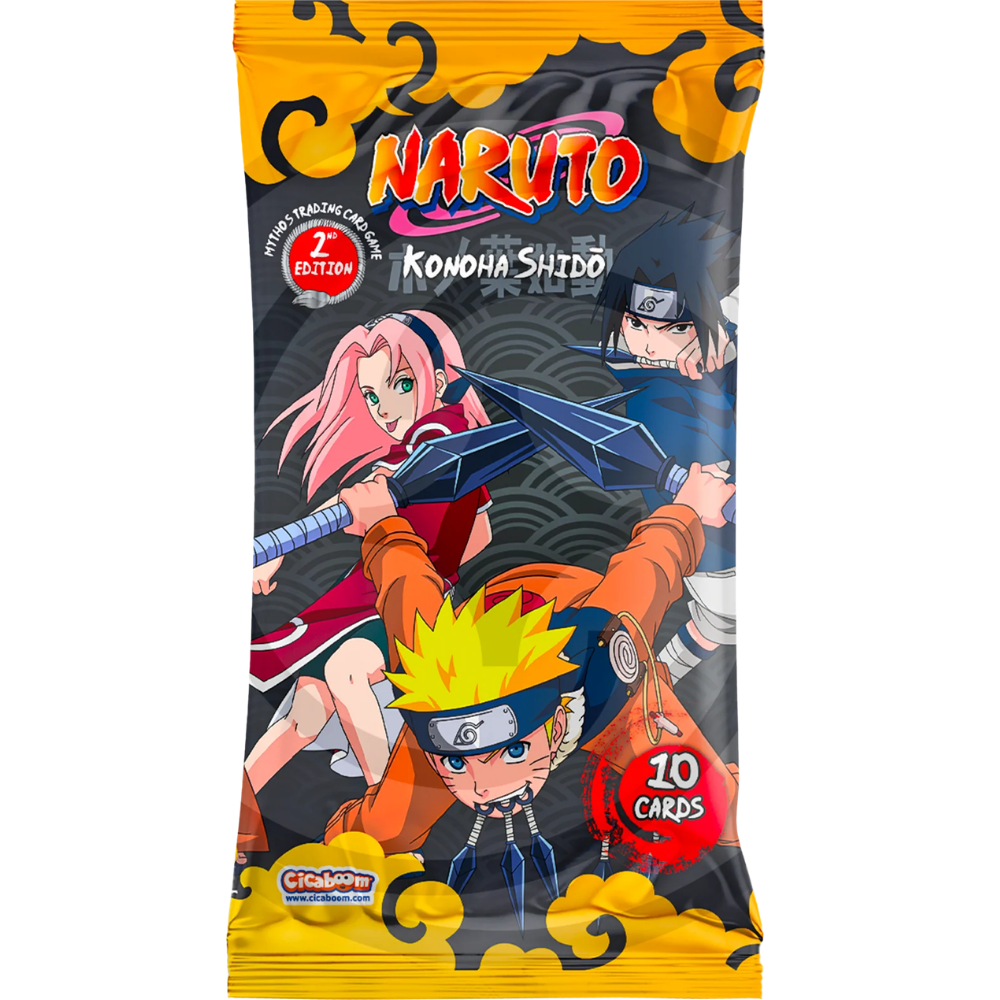 NARUTO Mythos TCG: Konoha Shidō 2nd Edition Booster Pack (English)