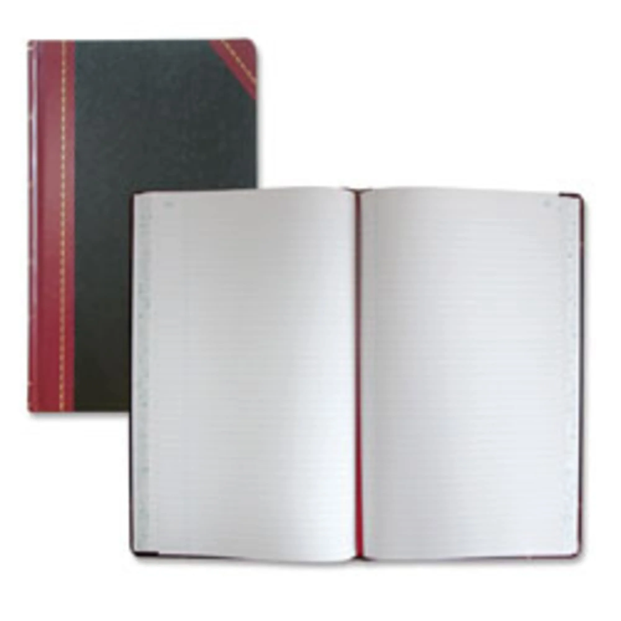 National Brand Record Book, Black Ultima, 13.75 x 8.375 inches, 300 Pages (A9300R)