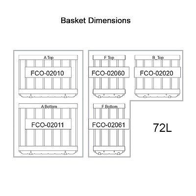 NL 72L Legacy Smart Dual Double Door Portable Cooler