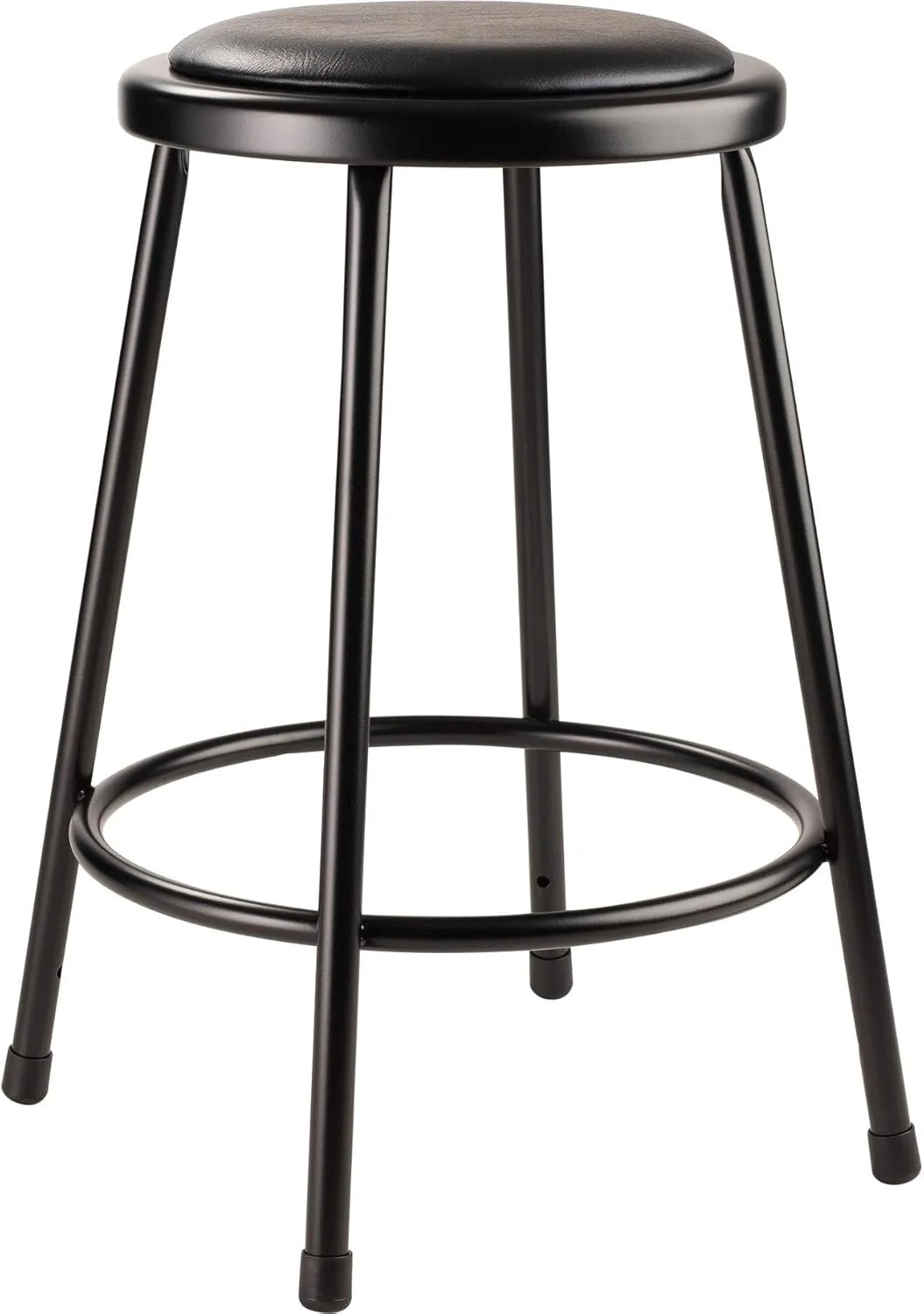 NPS 24" Heavy Duty Vinyl Padded Steel Stool