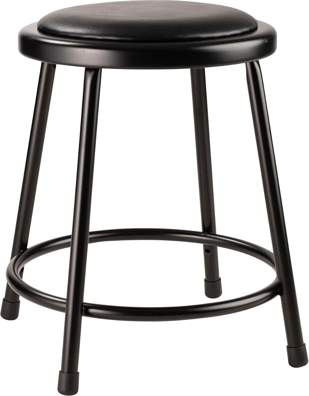 NPS 24" Heavy Duty Vinyl Padded Steel Stool