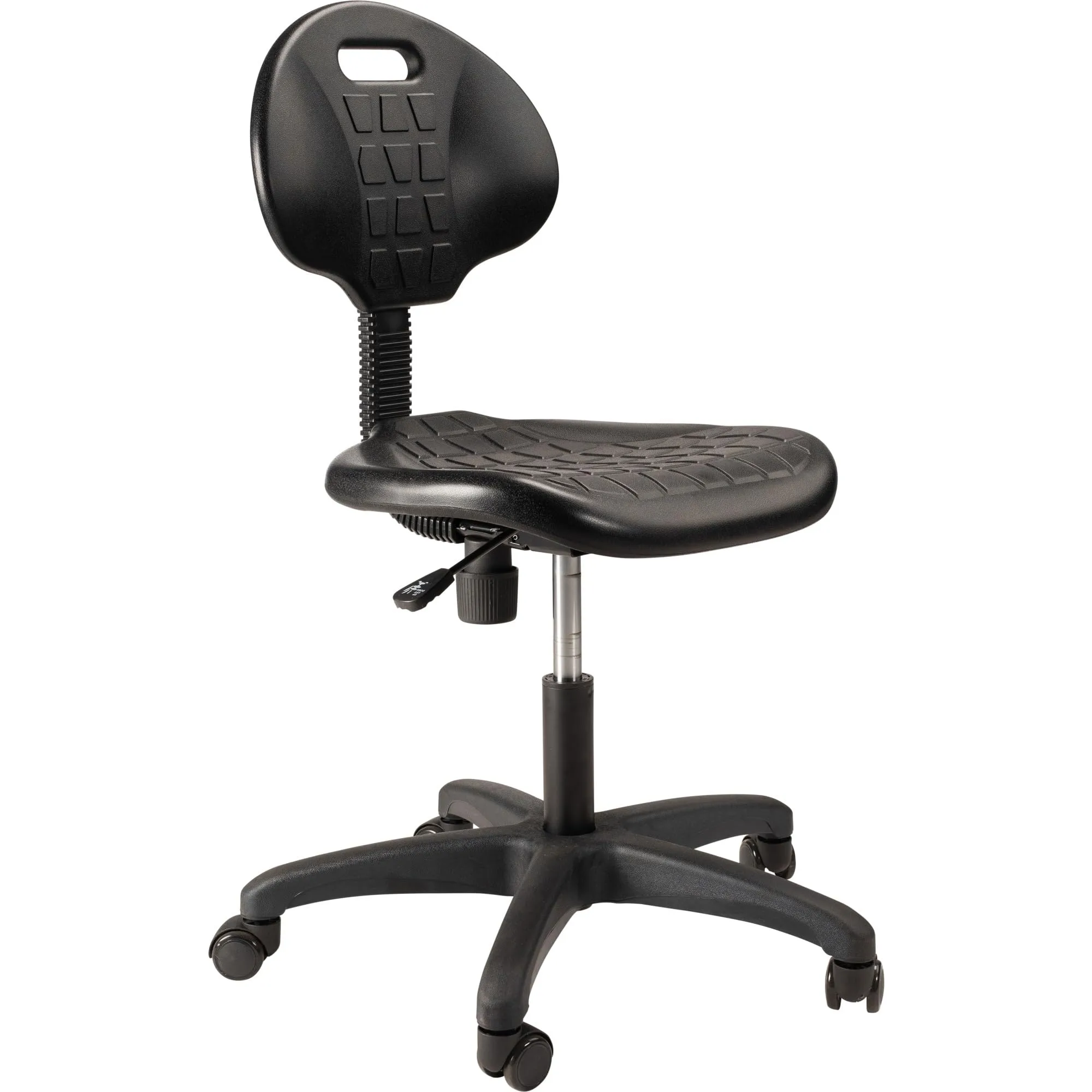 National Public Seating Ribbed Ventilation Design Height Adjustable Task Chair with Polyurethane Seat and Waterfall Edge