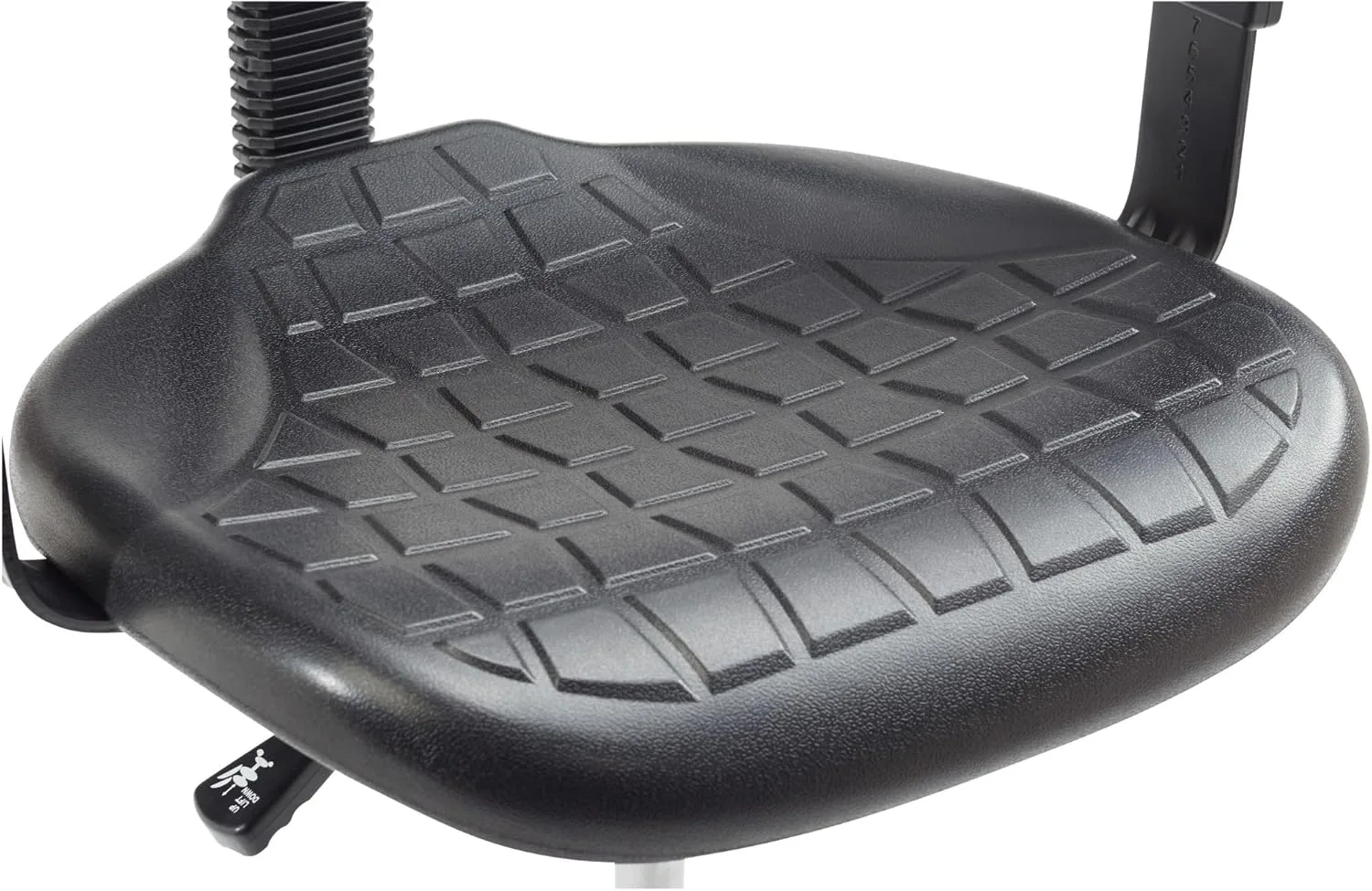 National Public Seating Ribbed Ventilation Design Height Adjustable Task Chair with Polyurethane Seat and Waterfall Edge