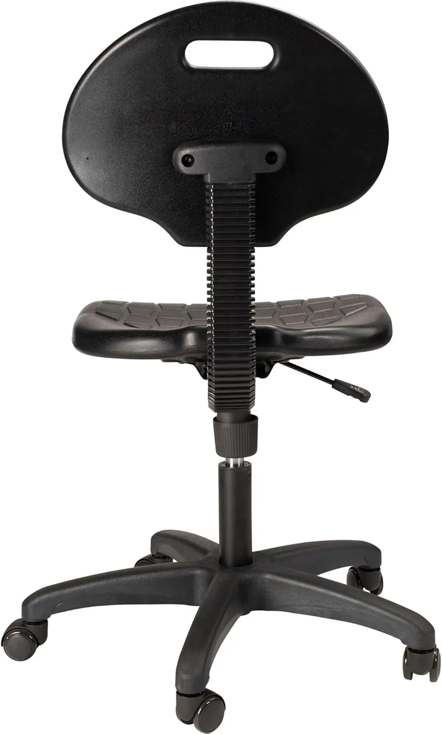 National Public Seating Ribbed Ventilation Design Height Adjustable Task Chair with Polyurethane Seat and Waterfall Edge