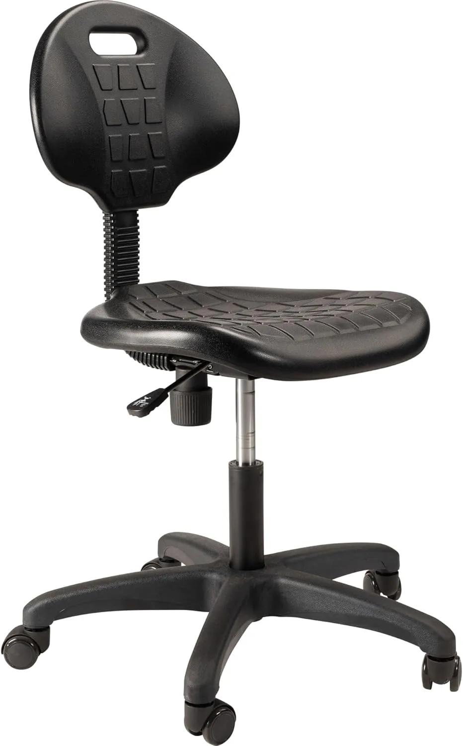 National Public Seating Ribbed Ventilation Design Height Adjustable Task Chair with Polyurethane Seat and Waterfall Edge
