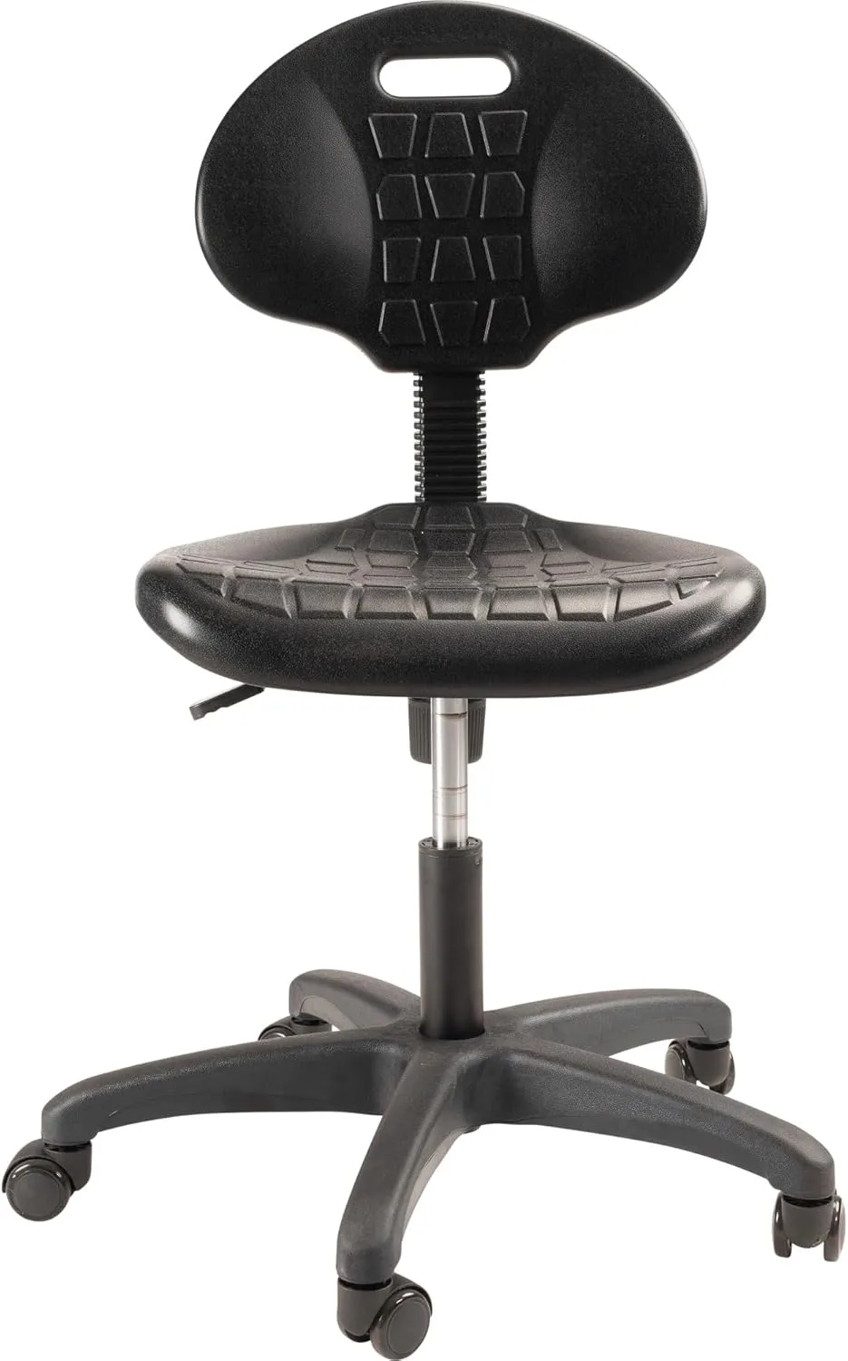 National Public Seating Ribbed Ventilation Design Height Adjustable Task Chair with Polyurethane Seat and Waterfall Edge