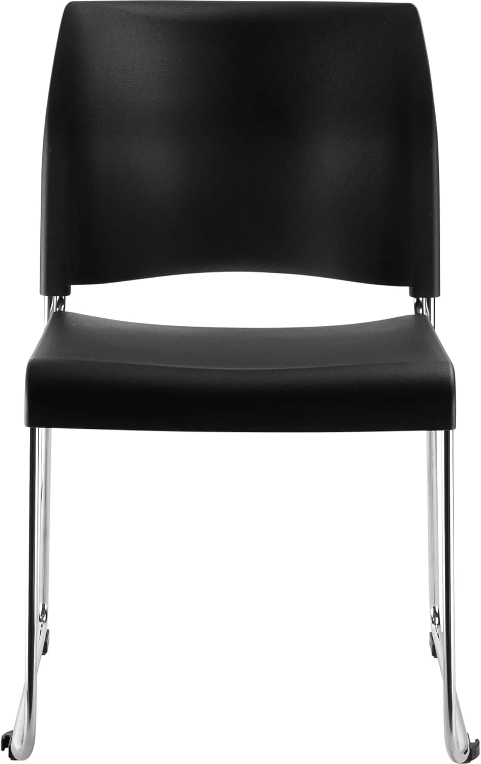 National Public Seating 8800 Series Plastic Cafetorium Chair 21.75" x 20" x 30.5"- Black