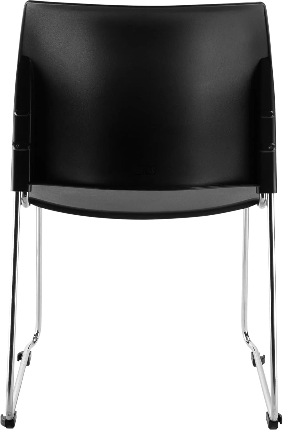 National Public Seating 8800 Series Plastic Cafetorium Chair 21.75" x 20" x 30.5"- Black