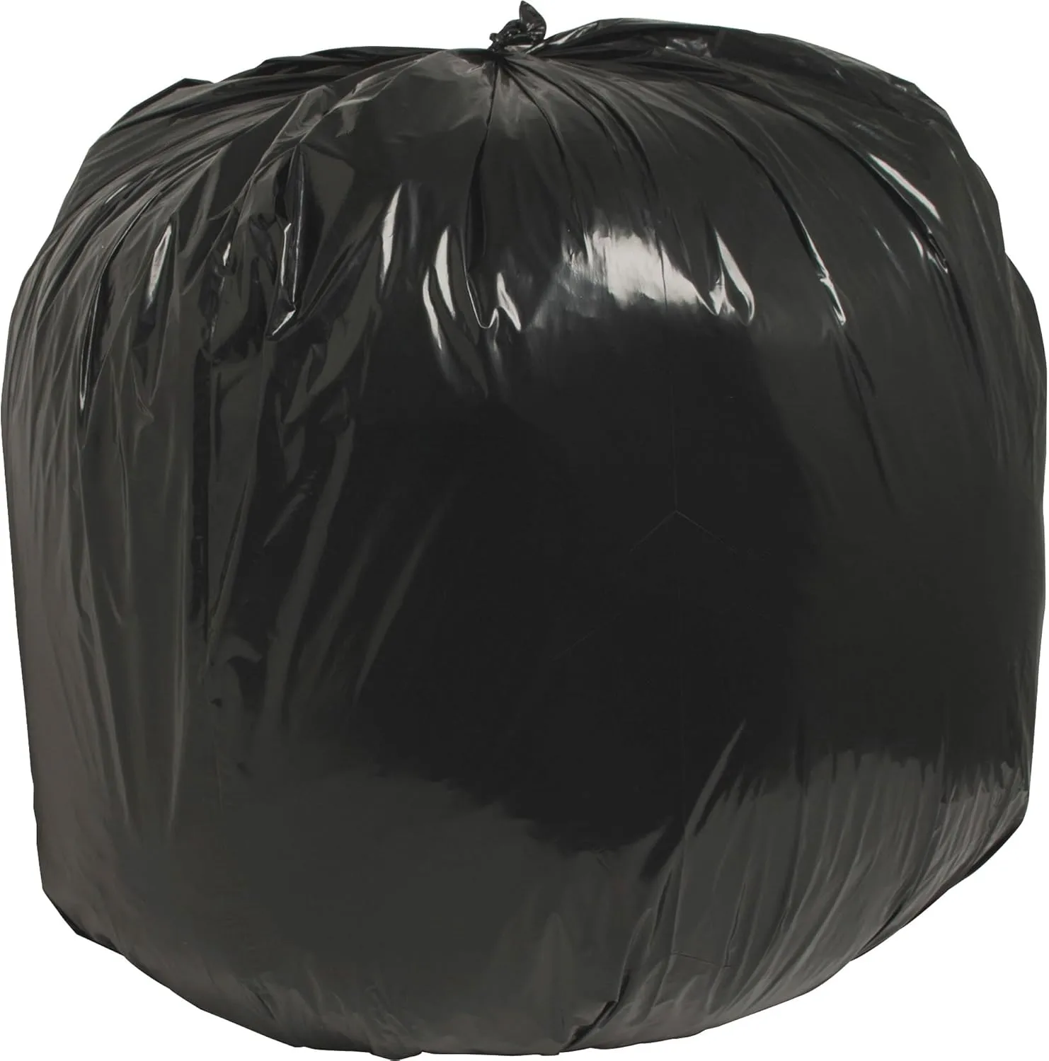 Nature Saver 1.25 mil Can Liners - 45 Gal, 40 x 46 in, 75% Recycled, Box of 100