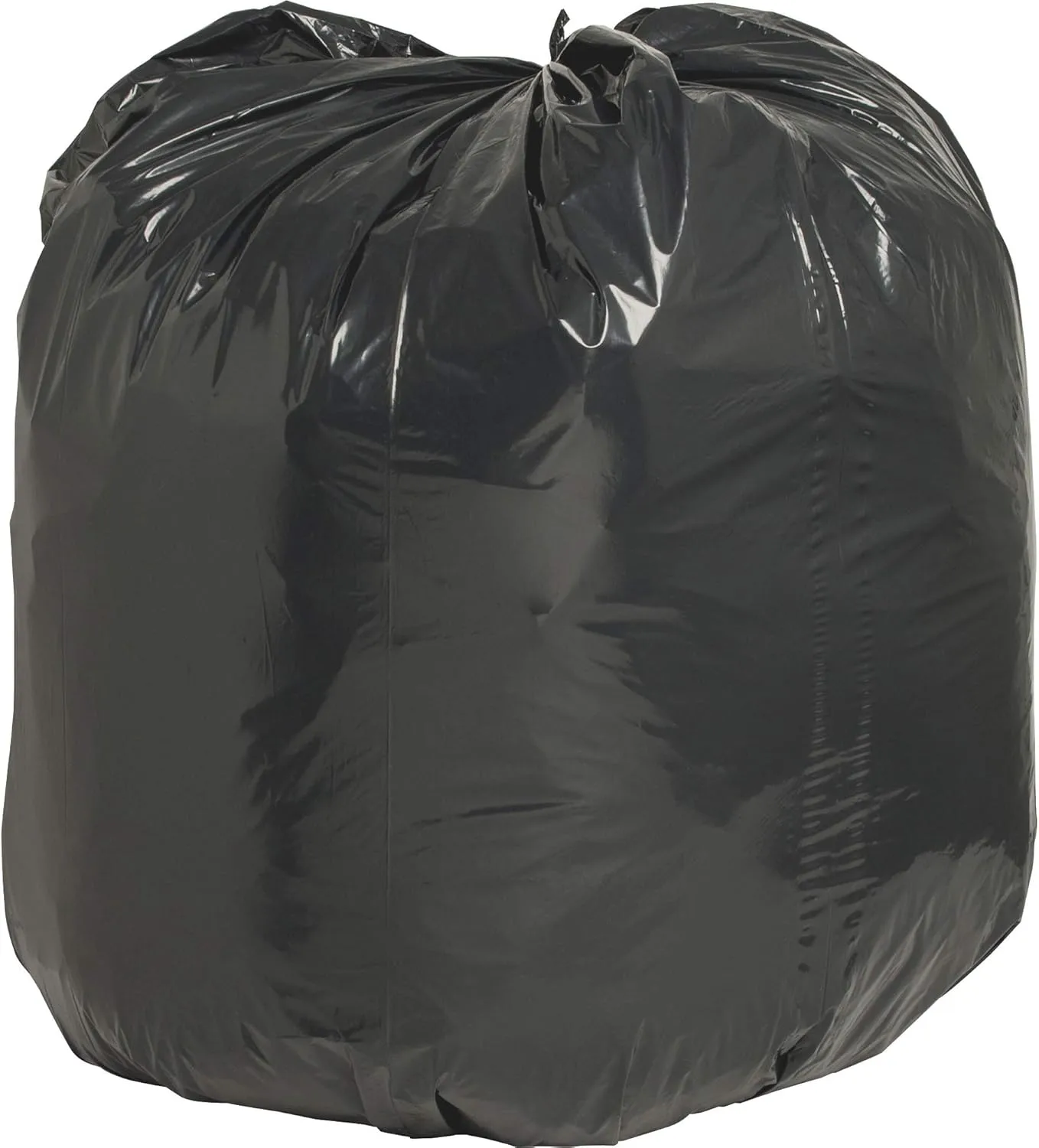 Nature Saver 1.65 mil Heavy Duty Can Liners, 56 Gallons, 43in x 48in, Box of 100