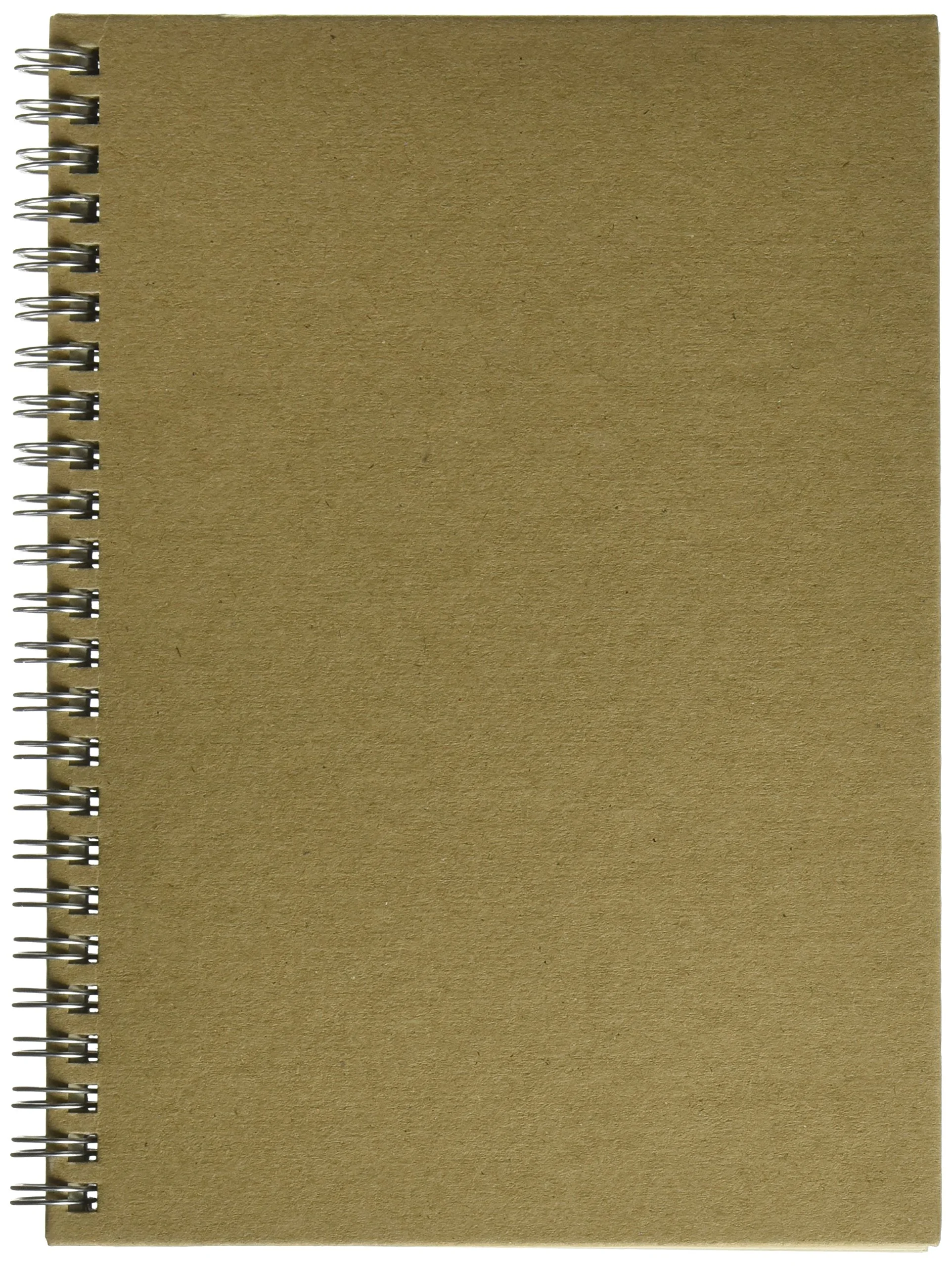 Nature Saver Hardcover Notebook, 8-1/4 x 5-7/8 in, Twin Wire, 80 Sheets (20205)