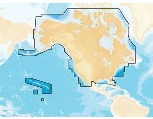 Navionics Garmin MSD/NAV+NI Plus - United States and Canada, Black