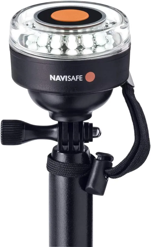 Navisafe Navilight All-White 5 Mode 360° 2NM w/Navimount Base