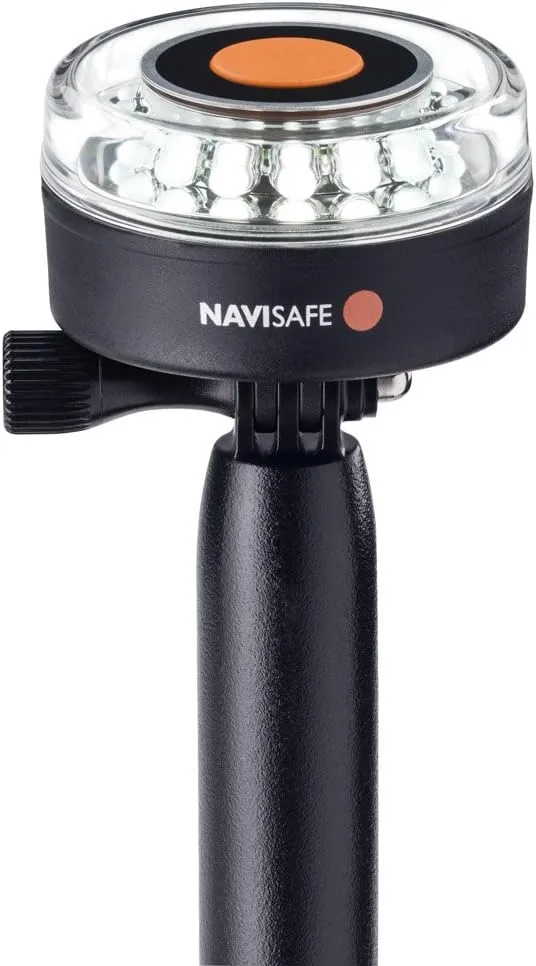 Navisafe Navilight All-White 5 Mode 360° 2NM w/Navimount Base