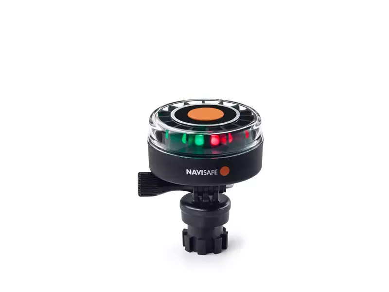 Navisafe Navilight Tricolor (Red, Green, White) 2NM w/Navimount Base