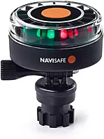 Navisafe Navilight Tricolor (Red, Green, White) 2NM w/Navimount Base