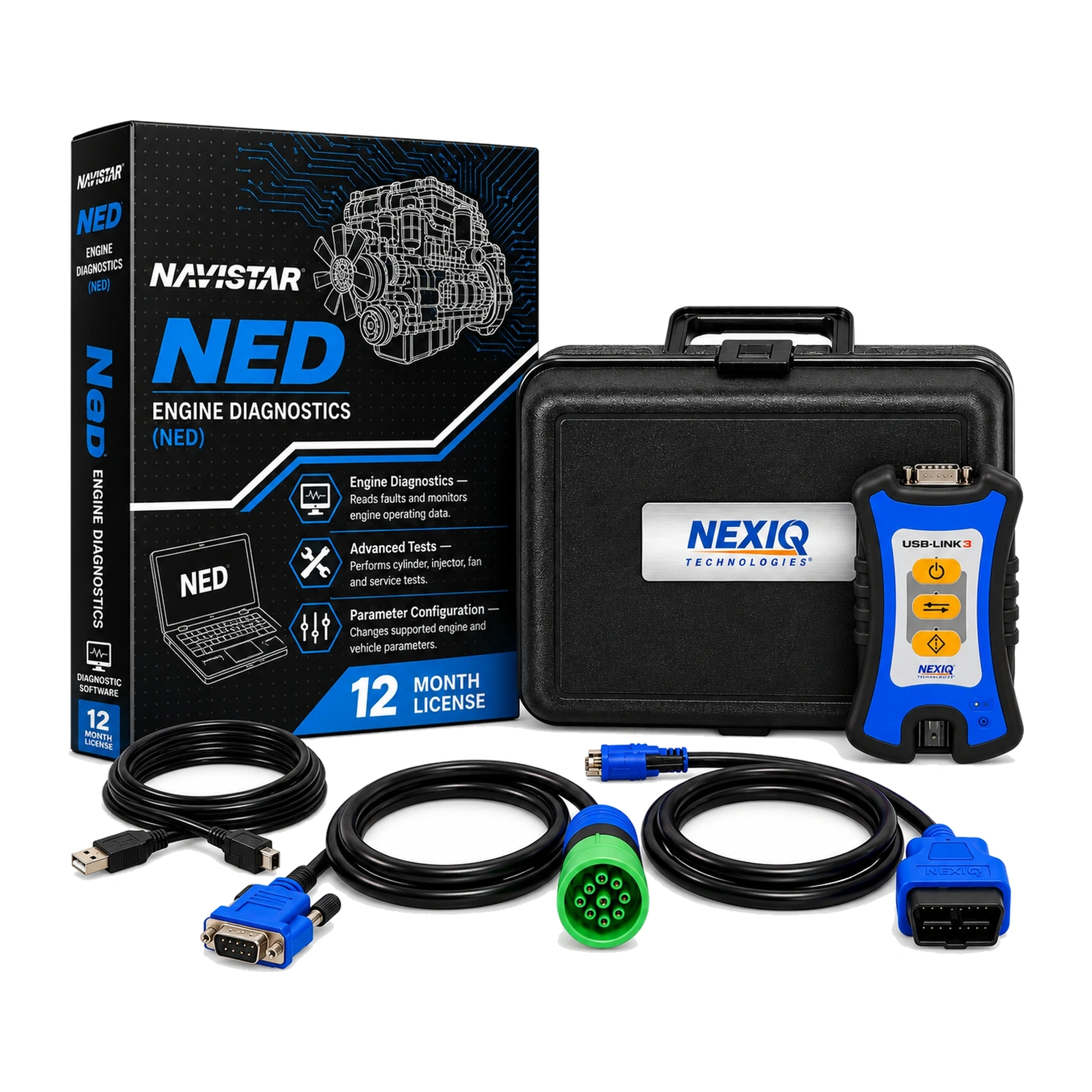 Navistar Engine Diagnostics (NED) Diagnostic Kit