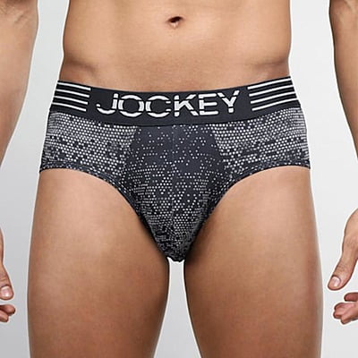 Jockey Men's Microfiber Mesh Elastane Brief - Breathable Support and Comfort | InnerMan