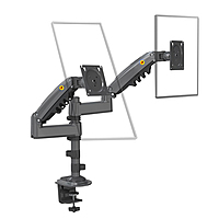 North Bayou Dual Monitor Desk Stand H180