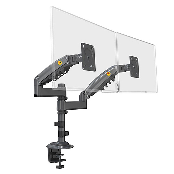 North Bayou Dual Monitor Desk Stand H180