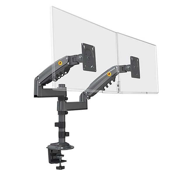 North Bayou Dual Monitor Desk Stand H180