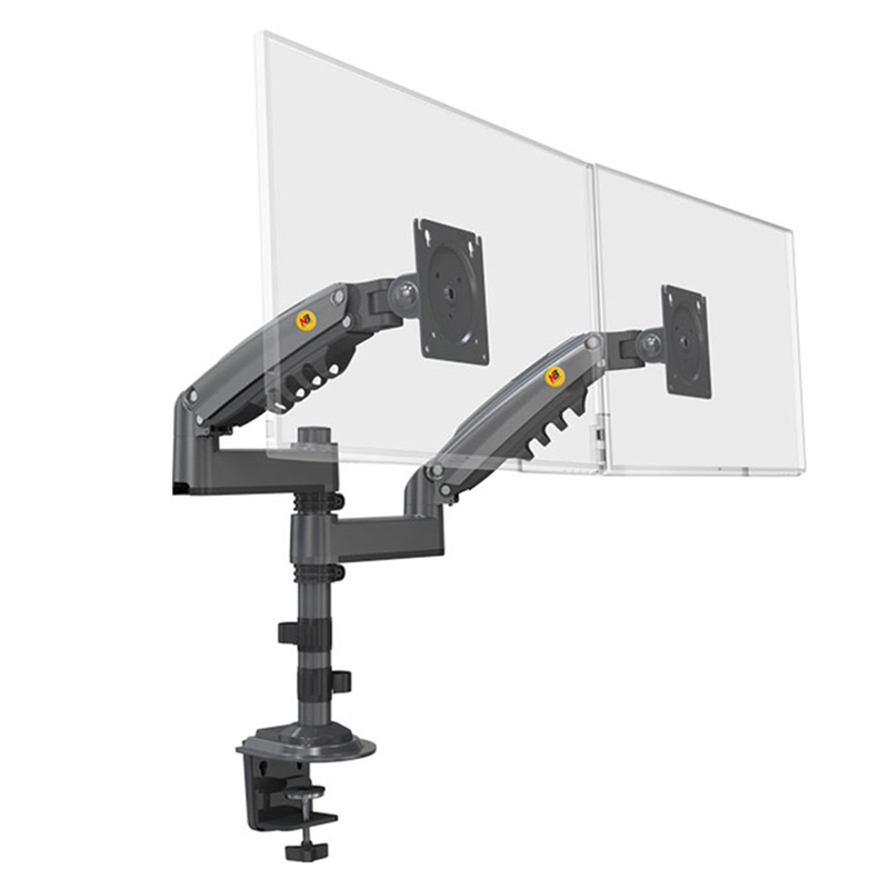 North Bayou Dual Monitor Desk Stand H180