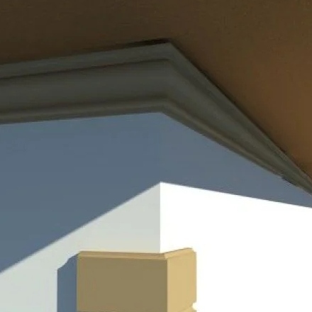 Cornisa decorativa exterior NC103, 190x50x2000 mm