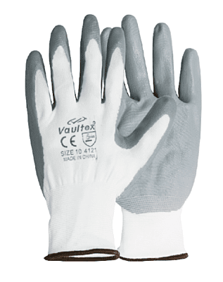 Nitrile Coated Hand Gloves With cuff Vaultex