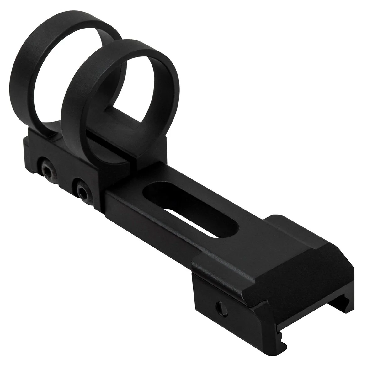NC Star VMFLPR Ncstar, Picatinny 1" Extended Flashlight Mount, Standard, Black
